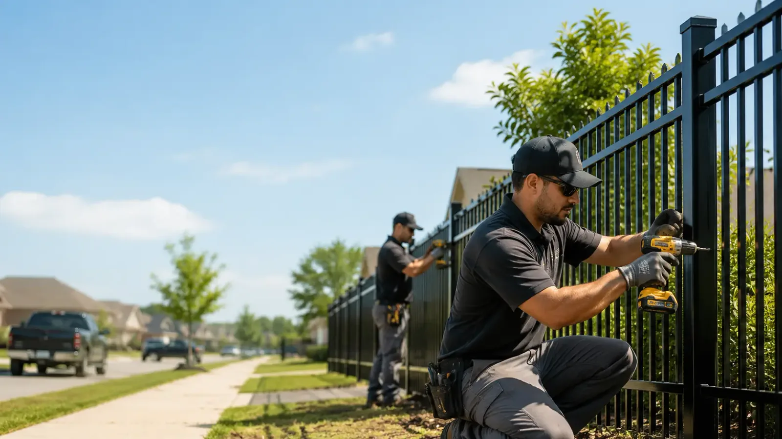 Metal Fence Installation in Braithwaite, LA